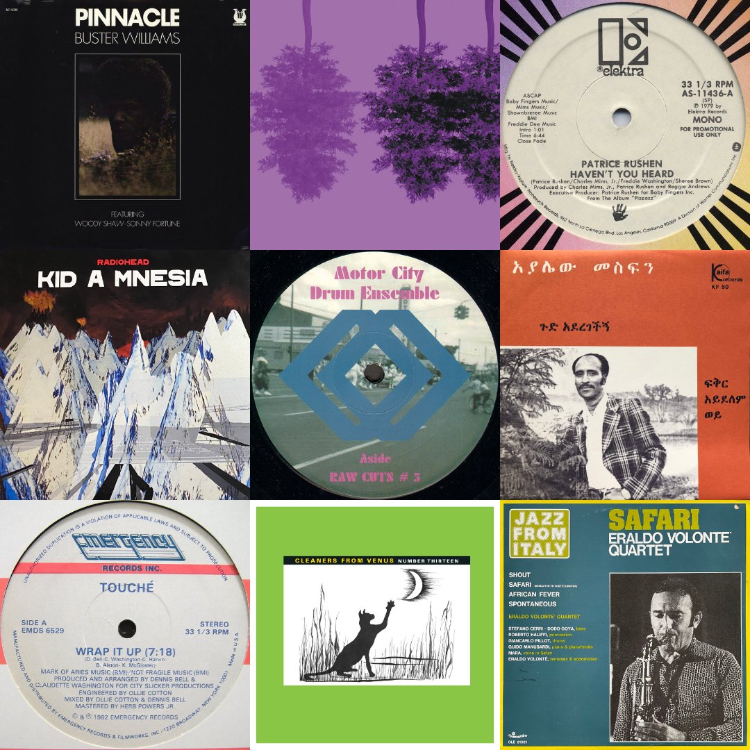 Above The Clouds Radio – Episode 471 vinyl record collage, May 30, 2026
