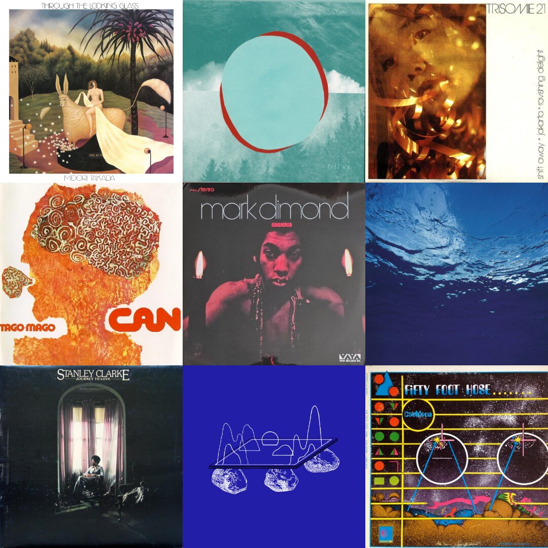 Above The Clouds Radio – Episode 472 vinyl record collage, June 6, 2026
