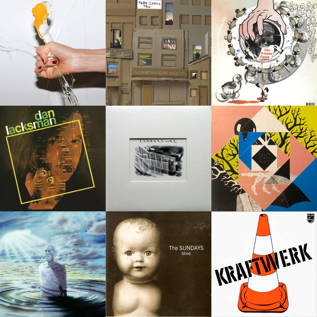 Above The Clouds Radio – Episode 473 vinyl record collage, June 13, 2026