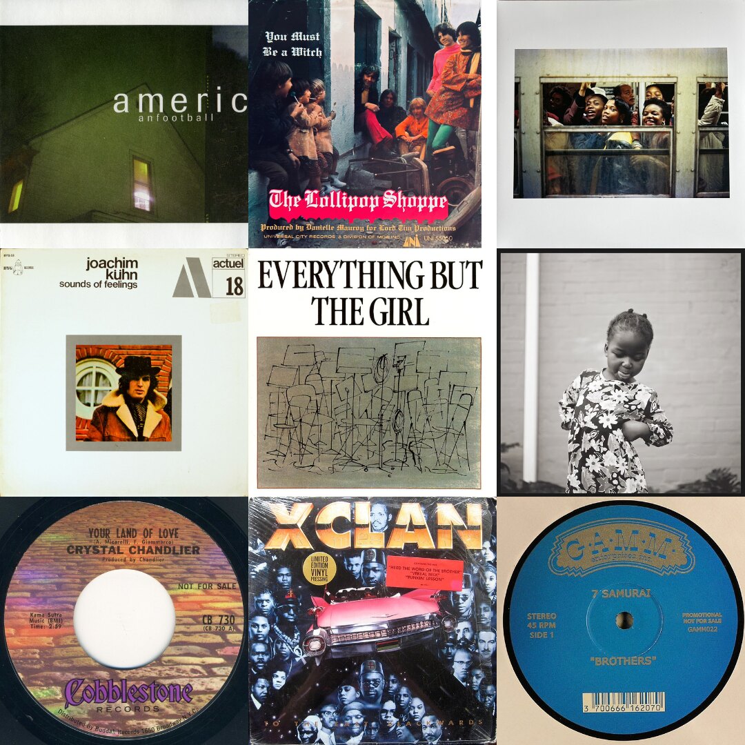 Above The Clouds Radio – Episode 474 vinyl record collage, June 20, 2026
