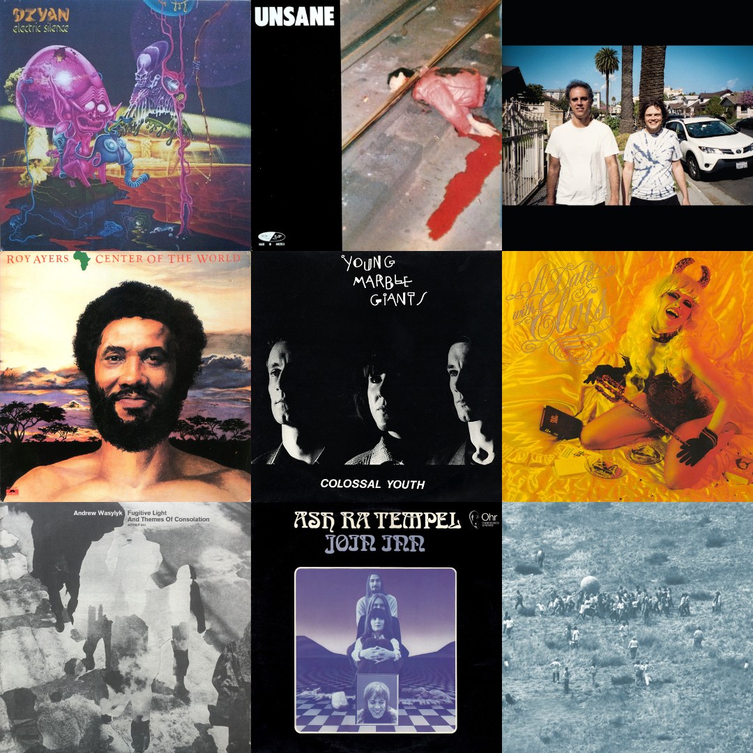 Above The Clouds Radio – Episode 477 vinyl record collage, July 11, 2026