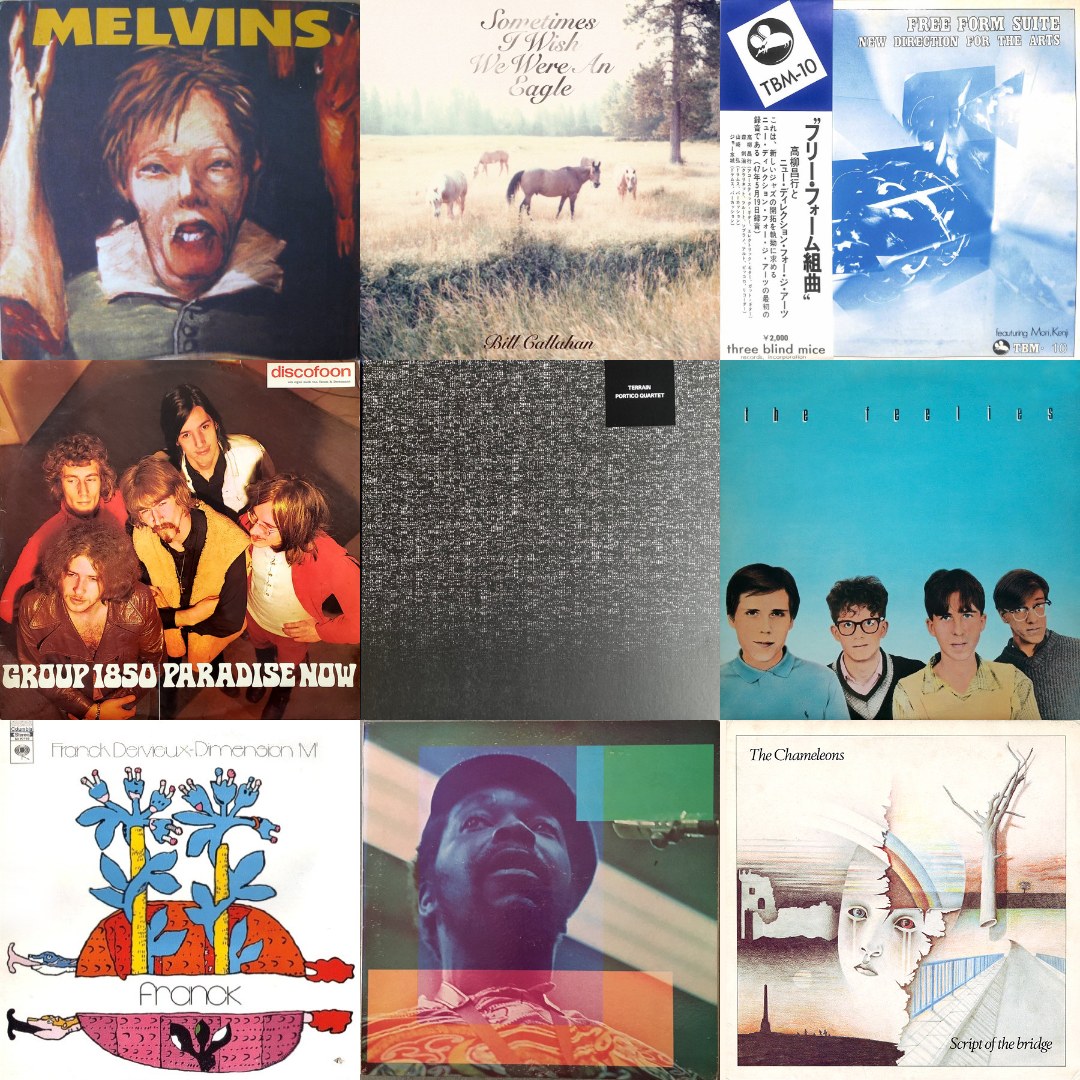 Above The Clouds Radio – Episode 487 vinyl record collage, September 26, 2026